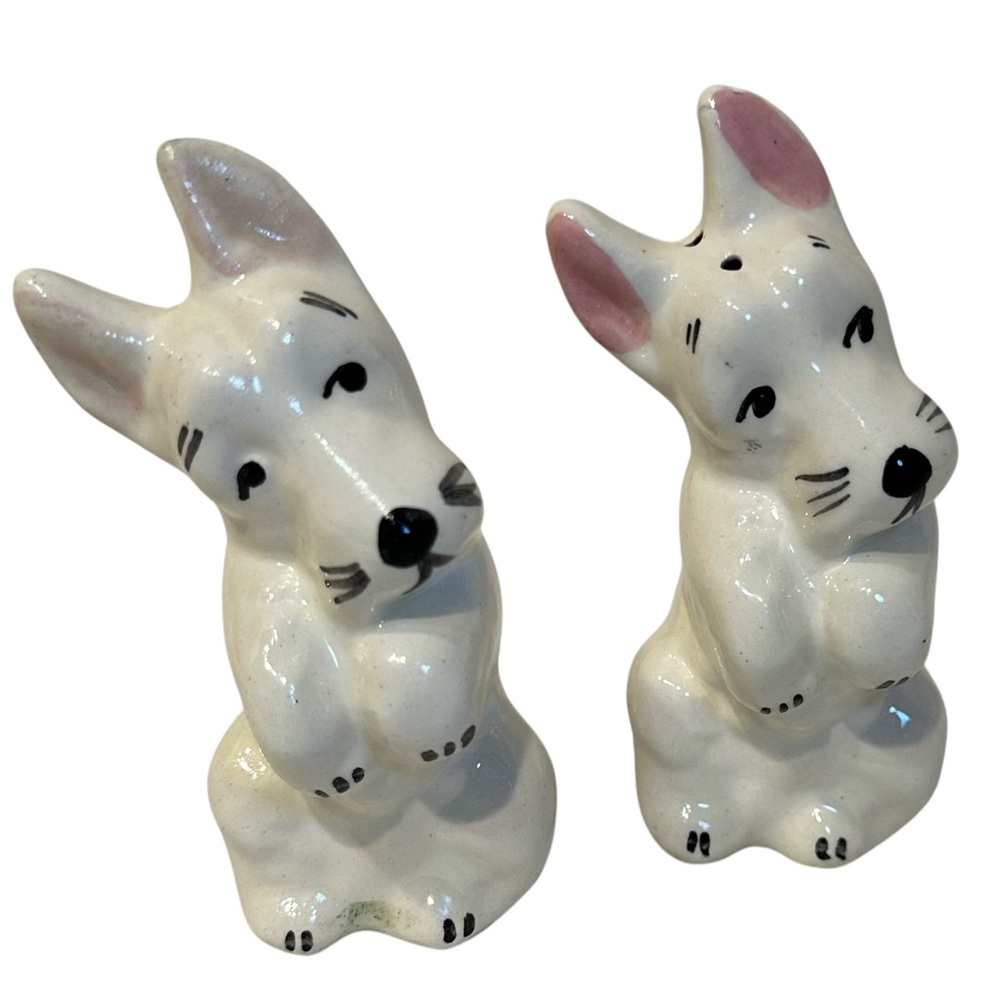 Vintage Stangl Scottie Dog Salt & Pepper Shakers